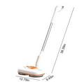 thumbnail image 3 of VOAVEKE Cleaning Sweeping Brush,House Cleaning Supplies,Electric Mops For Floor Cleaning Wood Floor Cleaner With 2 Reusable Microfiber Pads, 3 of 5