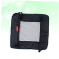 thumbnail image 3 of OULII Portable Storage Pouch Black Mesh Fabric Hanging Organizer for Camping Picnic Barbecue, 3 of 8