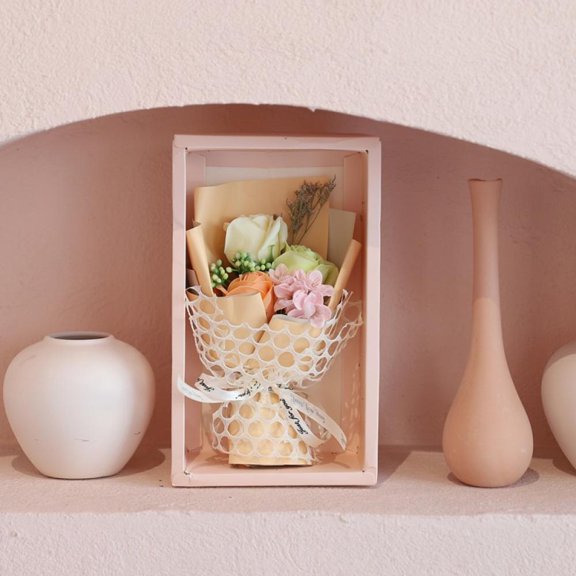 Artificial Wedding Soap Roses Flower Bouquet Plant Birthday Christmas Wedding Valentines Day Gift Home Decor