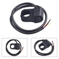 thumbnail image 3 of 12V Motorcycle Headlight Light Button Bicycle Suitable for Handlebar 22cm Switch, 3 of 8