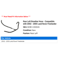 thumbnail image 2 of Rear Left Breather Hose - Compatible with 2002 - 2005 Land Rover Freelander 2003 2004, 2 of 2