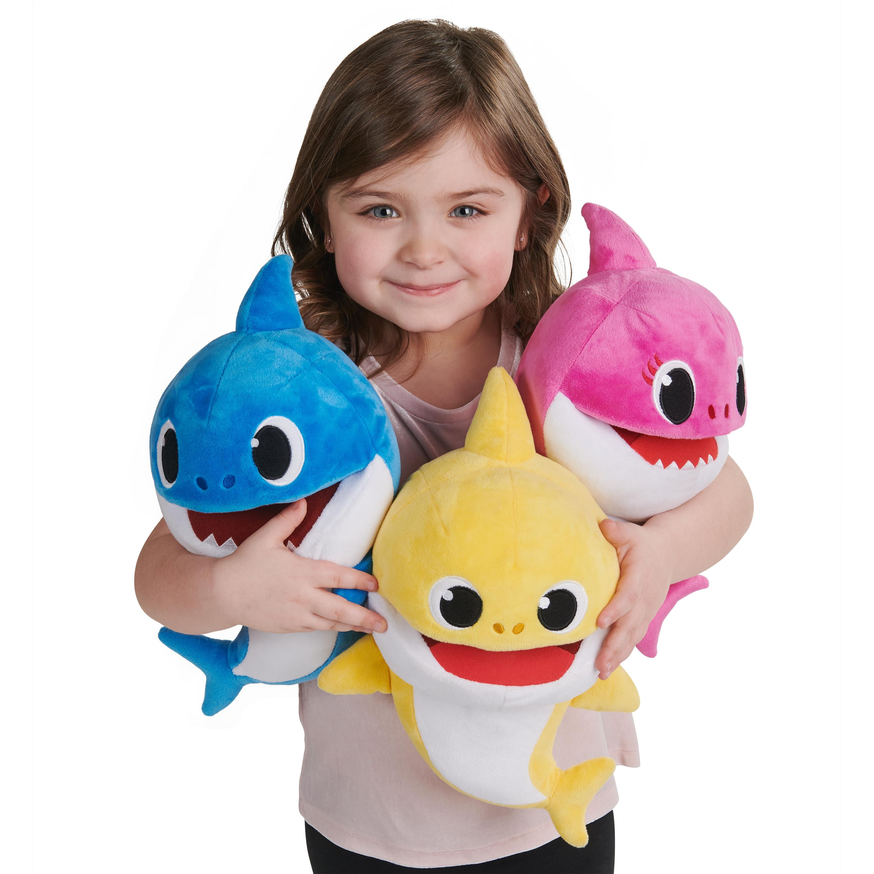 11.8 '' Peluche Shark Hand Puppet avec bouche mobile ouverte pour