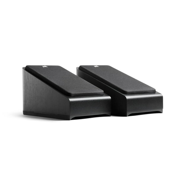Polk Signature Elite ES90 Height Module Speaker (Pair) for Immersive Overhead Sound, Terylene Dome Tweeter, Mica-Fortified Polypropylene Midrange Woofer, Dolby Atmos, DTS:X, & IMAX Enhanced, Black