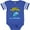 Football Blue and White, variant on Inktastic Daddy's Fishing Buddy (blue) Boys or Girls Baby Bodysuit