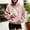 Pink, variant on Pet Pouch Hoodie For Women Letter Print Drawstring Pocket Leopard Sweatshirt Animal Loose Long Sleeve Pullover Lovers Casual Tunic Tops Fall Clothes