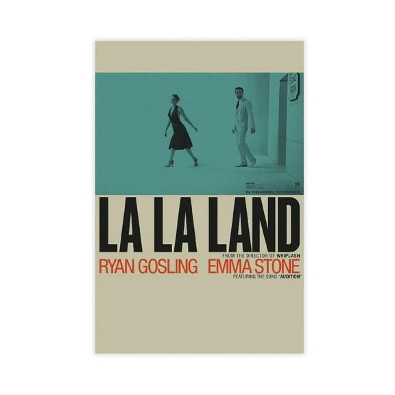 La La Land Movie 4 Canvas Poster Bedroom Decor Landscape Office Room Decor Gift
