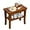 Teak, variant on Bamboo Shower Bench Stool with Storage Shelf, Waterproof Shower Chair Spa Bath Seat, Shower Stool for Inside Shower, Bathroom Bench Seat for Adults Elderly Seniors for Indoor or Outdoor Use