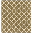 thumbnail image 2 of Safavieh Dhurries Hallam Geometric Wool Area Rug, Green/Ivory, 6' x 6' Square, 2 of 8