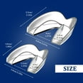 thumbnail image 2 of Acdanc 8Pcs Mouth Guard for Grinding Teeth at Night Transparent Comes in 2 Sizes Anti Snoring, 2 of 9