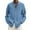 Light Blue, variant on UVEASISHA Clearance Sale Men's Cotton Linen Shirts Big and Tall Long Sleeve Casual Button Down Shirt for Men Solid Loose Summer Beach Shirts Lightweight Breathable Linen Shirt Yellow M