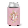 thumbnail image 1 of Carolines Treasures CK4247CC Cavapoo Pink Flowers Can or Bottle Hugger, 1 of 1