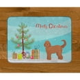 thumbnail image 4 of Tan Goldendoodle Christmas Tree Machine Washable Memory Foam Mat, 4 of 4