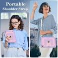 thumbnail image 5 of Case For iPad (A16) 11th 10th Generation 11 inch 10.9 inch (2025/2022) Shockproof Heavy Duty Stand Cover with Built-in Stand & Pencil Holder & Shoulder Strap, 5 of 8