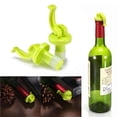 thumbnail image 2 of Naiovety Tapón de botella de vino de 2 piezas, prensa de barra, tapas de cerveza, tapón de mantenimiento fresco Kits de equipo de elaboración de vino, 2 of 6