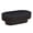 Black#3, variant on Wooden Coffee Tables, 43.70 Inch Modern Handcraft Drum Coffee Table Oval Coffee Table for Living Room,Small Wooden Coffee Table with Sturdy Pedestal for Office,Black, Black Coffee Tables