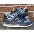thumbnail image 2 of Men's New Balance Classic 574 Blue Athletic Sneaker Size 7.5D, 2 of 6