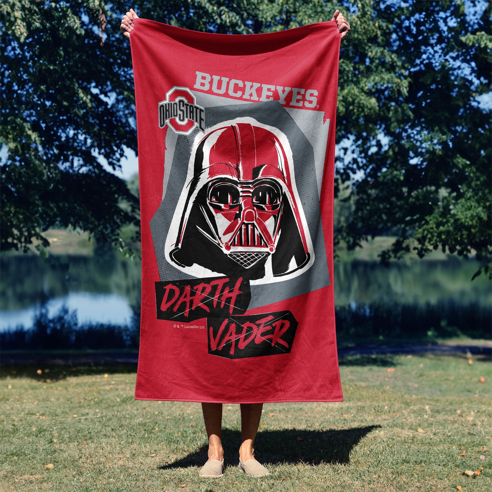 The Northwest Group Darth Vader Ohio State Buckeyes 30" x 60" Beach Towel