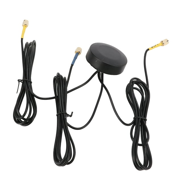 Dual Band Antenna, Waterproof Antenna RG174 Copper Wire Easy To Install Less Interference WIFI 4G GPS For Number Pickers For Car Navigation