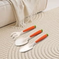 thumbnail image 1 of HUASHENG Children's Garden Tool Set Carrot Digging Shovel Graduated Tip Shovel Rake Flower Three Set, 1 of 5