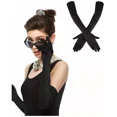 thumbnail image 2 of Guantes Largos Satin Elegantes Accesorio Disfraz Para Mujer, 2 of 8