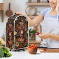 thumbnail image 3 of HELLHERO Dachshund and Daisy Pattern Blender Cover for Home Kitchen Indoor, Kitchen Home Reusable Oil Proof, 3 of 6