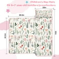 thumbnail image 5 of Pioneer Flower Floral Print Pattern Toddler Nap Mats for Kids Preschool,Sleeping Mat Bag or Kids,Toddler Sleeping Bag,Toddler Nap Mat or Daycare, 5 of 6