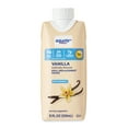 Equate Meal Replacement Shake, Vanilla, 4 Ct, 11 fl oz Each, White