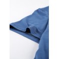 thumbnail image 4 of ABPHQTO Camiseta de mujer azul con cuello redondo y estampado de diente de león, 4 of 5