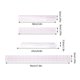 thumbnail image 3 of 4pcs Clear Sewing Rulers Set Curve Rulers Quilting Rulers Sewing Supplies, 3 of 3