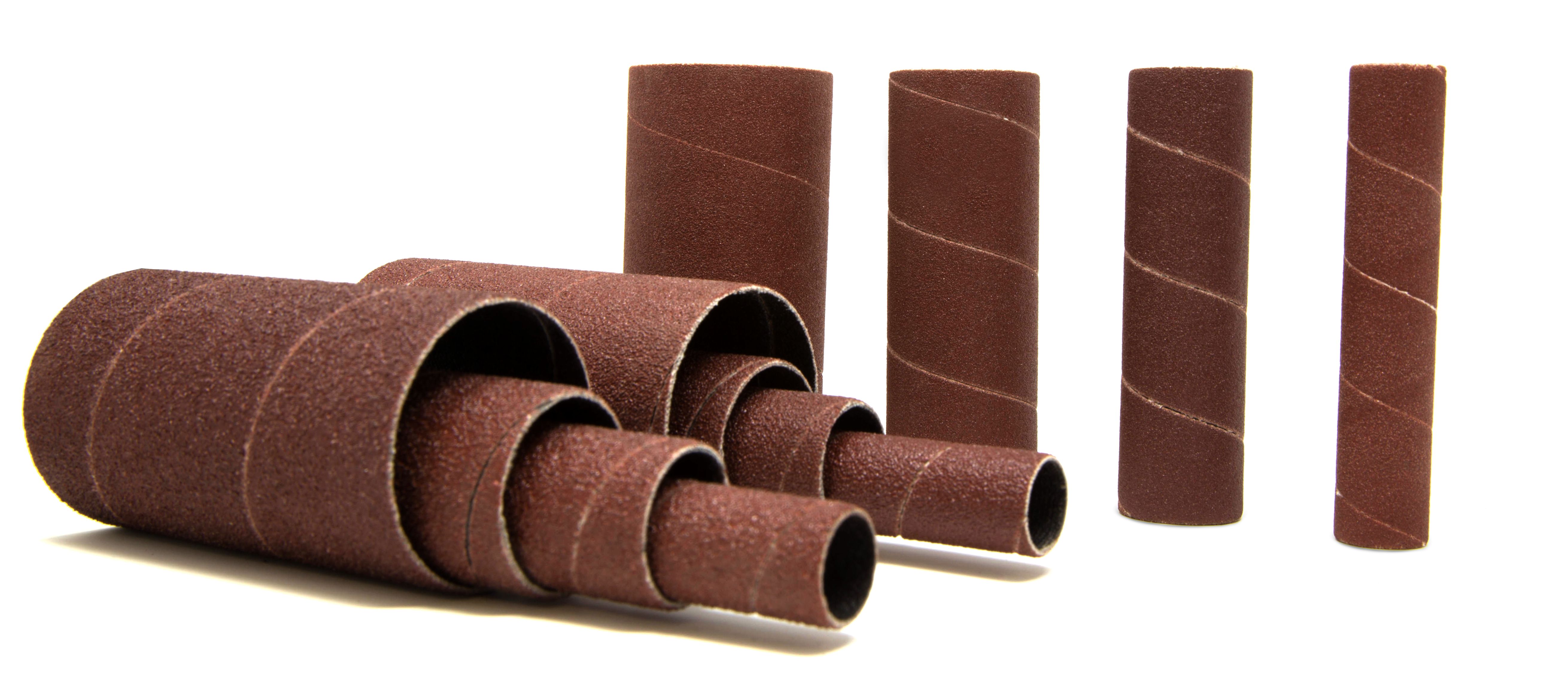 WEN Replacement Spindle Sanding Sleeves, Assorted Sandpaper Grits, 12 Pack