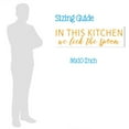thumbnail image 4 of Wall Decals In This Kitchen We Lick Spoon Funny Quotes Vinyl Decor Stickers 36x10-Inch Honey, 4 of 6