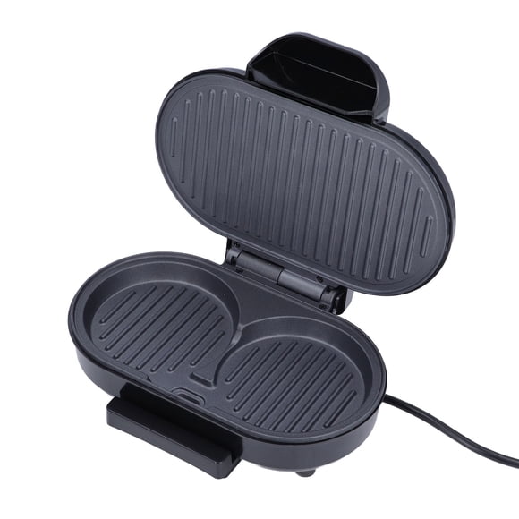 Máquina Para Hacer Hamburguesas Eléctricas, Parrilla Para Carne Interior Compacta De Calentamiento Rápido A Prueba De Palitos Para Panini Para El Desayuno