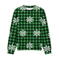 thumbnail image 7 of Piuwrlz Sweatshirts Kids Girls Winter Loose Sweat Top Pocket Round Neck Hoodie Green Size 9 Years, 7 of 7