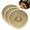 3PCS Gold, variant on 3Pcs Angle Grinder Sanding Disc for Angle Grinder, Flat Curve Inclined Carbon Steel Shaping Wheel Attachments for Wood Sanding Polishing and Surface Finishing