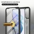 Crystal Case Front Film 360 Protect Coque for Samsung Galaxy A55 5G 2024 Bumper Cover Galaxy A05