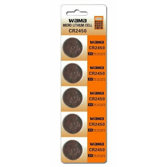 BBW CR2450 3V Lithium Coin Battery 10 Pack - FREE SHIPPING!