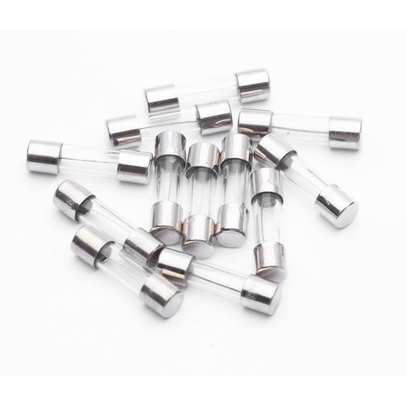 12Pcs F20AL 20A 20Amp 125v Fuse, Fast Blow Glass Fuse / 0.2 x 0.78 inch / 5 x 20 mm for Outdoor String Lights,Christmas Lights, Box Fans