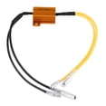 thumbnail image 4 of LHCER LED Resistor, LED Load Resistor Decoder,25W 6.8​ΩJ Motorcycle LED Turn Signal Indicator Light Load Resistor Fix Error Flash Controller, 4 of 8