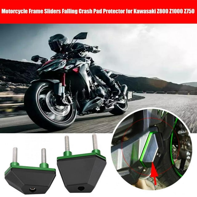 Falling Crash Pad,1 Pair Motorcycle Frame Motorcycle Frame Sliders Engine Crash Protector Smart Functionality