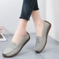 thumbnail image 4 of Gray Comfortable Slip On Shoes For Women With Soft Footbed Lightweight And Easy To Wear Ideal For Daily Use And Errands, 4 of 9