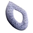 thumbnail image 1 of Funda de asiento de inodoro Dinheiro, suave y gruesa, cálida, lavable, cálida, funda de inodoro de tela acolchada, funda de inodoro esponjosa, 1 of 5