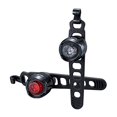 thumbnail image 1 of CAT EYE - ORB LED Bike Safety Light - Commuting and Road Cycling - Front and Rear Combo, Black, 1 of 4