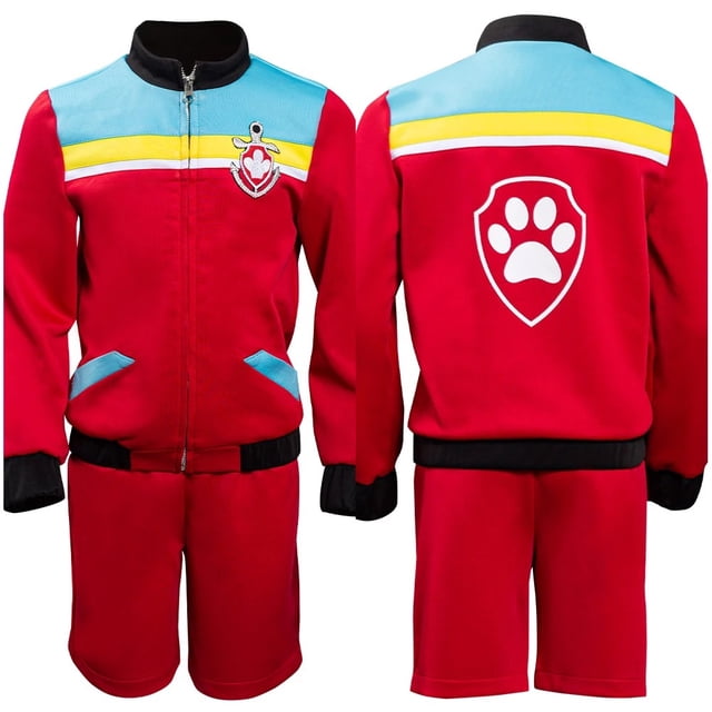 Ropa de cosplay del capitán Ryder del equipo meritorio de Wang Wang, versión para niños y adultos, chaleco, ropa
