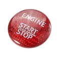 thumbnail image 2 of BINB ROAD Engine Start Stop Push Button Cover Trim Carbon Fiber Compatible with Mercedes Benz A220 C300 GLC300 GLA250 ,Black, 2 of 13