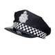 thumbnail image 4 of Sombrero de policía para niños perfecl accesorio fotográfico juguete de policía negro, 4 of 8