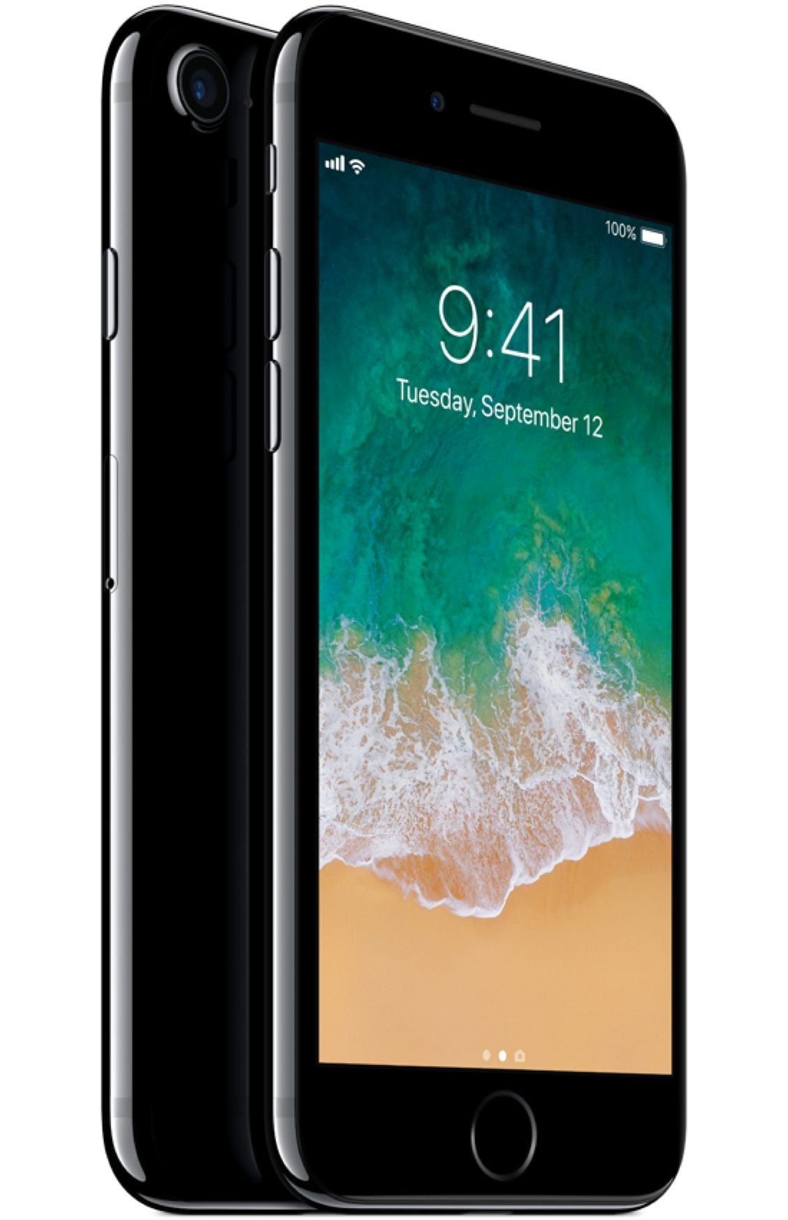 Apple iPhone 7 At&t/Unlocked Jet Black 128GB (Scratch and Dent)