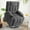 Gray, variant on Recline Chair, 21.6"W Oversize Accent Armchair with Storage Bag, Modern Chair for Living Room, Bedroom, Gray