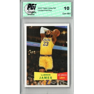 Certified Mint+ Lebron James 2025 Topps Living Set #1 1st Ever Rare Trading  Card Los Angeles Lakers - Walmart.com