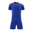 thumbnail image 4 of Boys Athletic Shorts Soccer Jersey Team Soccer Uniforms with Shorts Football Athletic for Out T Sports Blue XS, 4 of 7