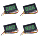 thumbnail image 1 of Herramienta instrumento 0 56 pulgadas medidor voltaje 2 cables 5-120V () verde, 1 of 7